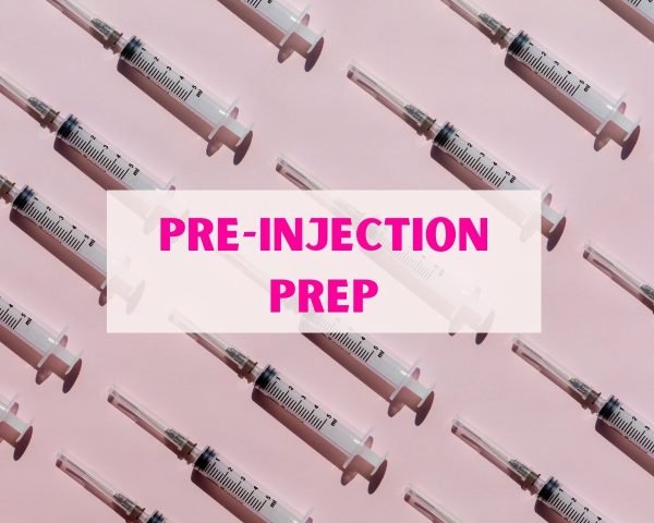 pre-injection prep pre-injection prep